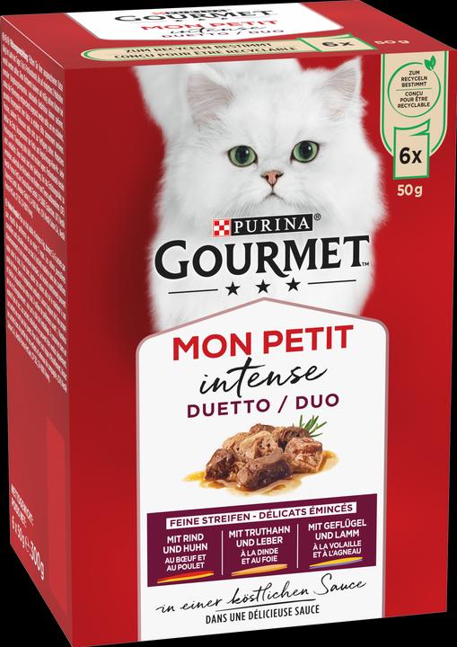 Actual product image Gourmet Mon Petit Duetti (Adult, 6 pcs., 300 g)