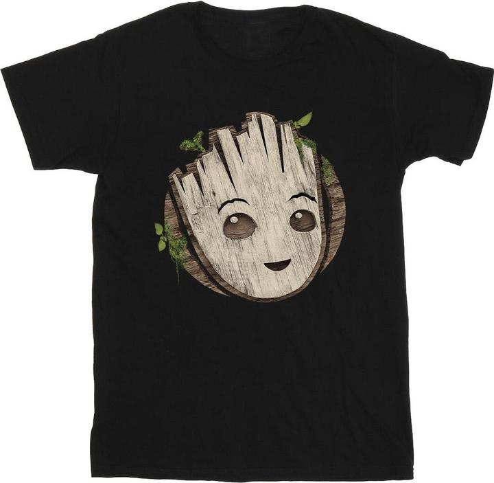 Produktbild I Am Groot Wooden Head TShirt (XXL)