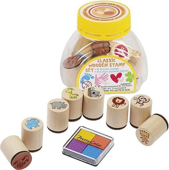 Actual product image Goki Stamp Wild Animals