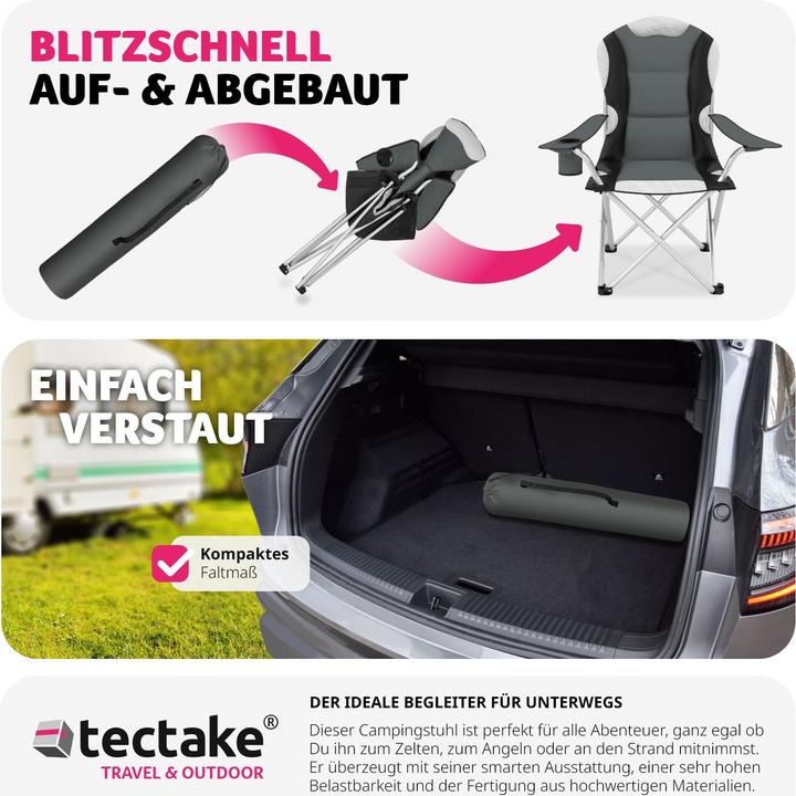 Produktbild tectake Campingstuhl