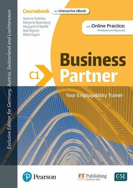 Image du produit Business Partner C1 DACH Coursebook & Standard MEL & DACH Reader+ eBook Pack (Anglais, 2022)