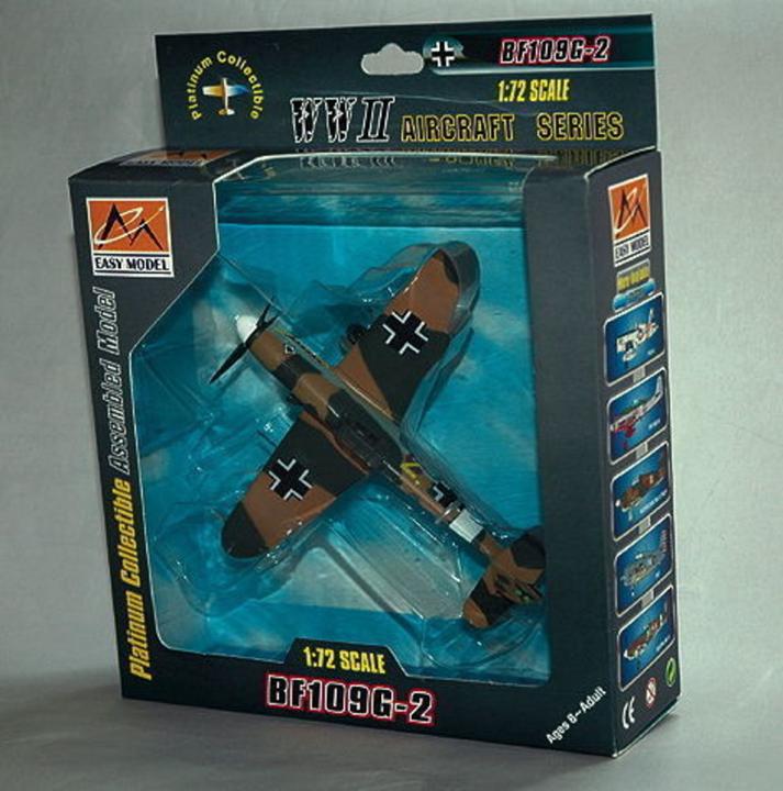 Actual product image Easy Model Messerschmitt BF-109G-2 III/JG53 Tunesi.