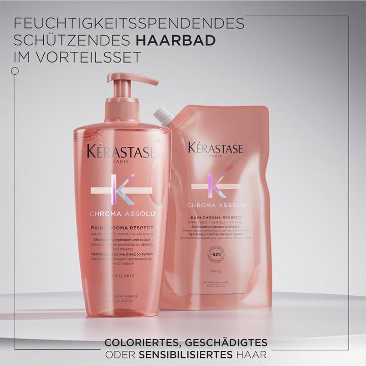 Produktbild Kérastase Chroma Nachfüllset (1000 ml, Flüssiges Shampoo)