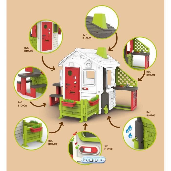 Image du produit Smoby Clôture de jardin avec jardinières