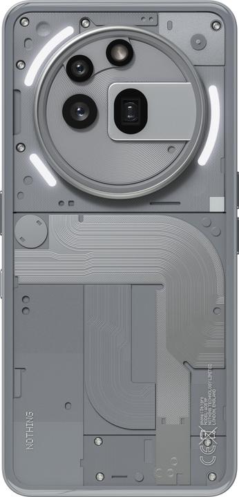Produktbild Nothing Phone (3a) Pro (256 GB, Silver, 6.77", Dual SIM, 50 Mpx, 5G)