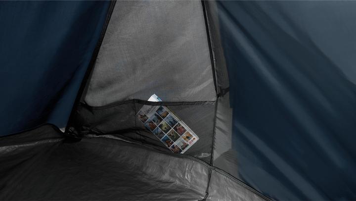 Actual product image Easy Camp Geminga 100 Compact 1 Person(s) Blue, White Tunnel Tent (Tunnel tent, 2.12 kg, 1 person)