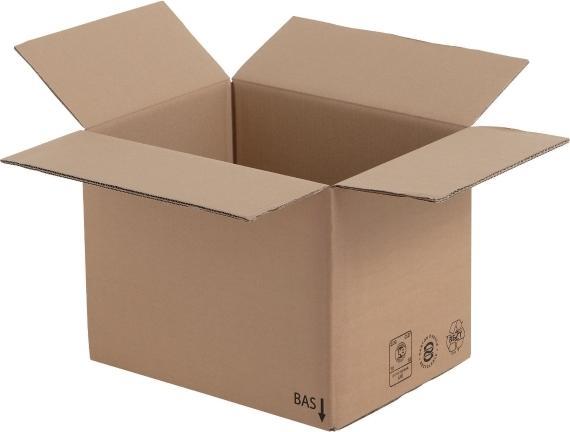 Produktbild Nordiskt Papper AB Standardkasse, 2-lag, 300x200x170 mm - (20 stk.)