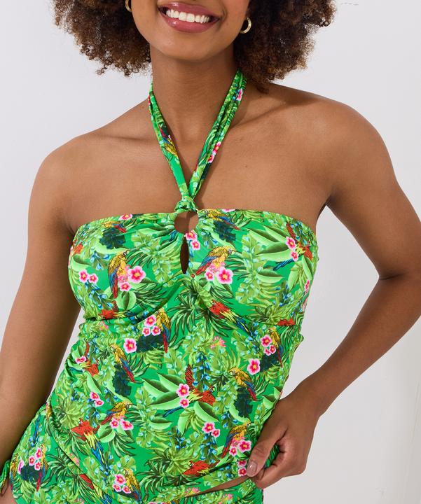 Produktbild Joe Browns Tropical Print Halter Tankini Top (36)