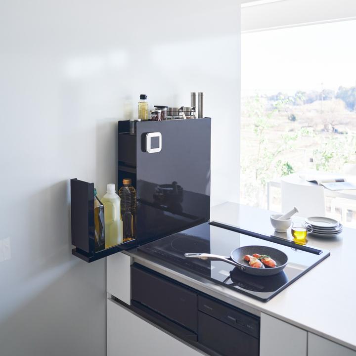 Actual product image Yamazaki 2-tier spice rack with drawers TOWER