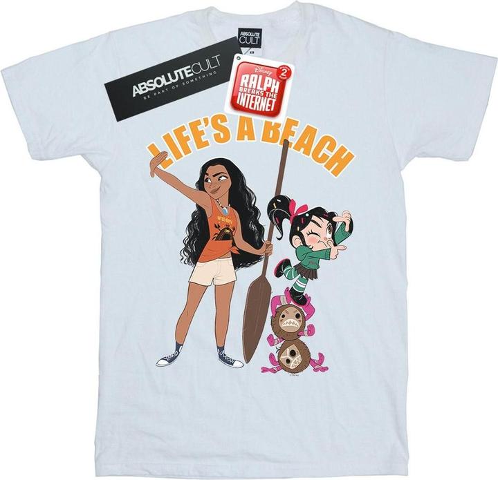 Immagine prodotto Disney Wreck It Ralph Moana And Vanellope Maglietta Ragazzi (116)