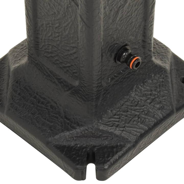 Produktbild Diverse Hardware Wasserzapfsäule Anthrazit Steinoptik