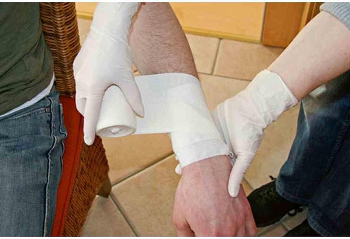 Produktbild Kerbl Handschuhe Latex Gr.M leicht gepudert,VE:100St. (M)