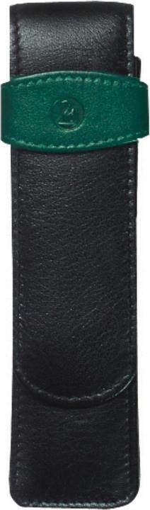 Actual product image Pelikan Leather case -green for one writing instrument