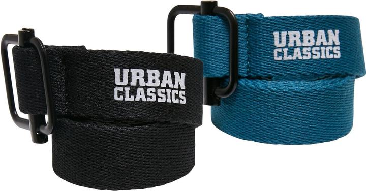 Actual product image Urban Classics Industrial Canvas Belt Kids 2-Pack - 19571 (One size)
