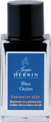Actual product image Herbin 1670 ink ocean blue 15ml (Inkwell, Blue)