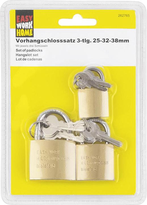 Image du produit Easy Work Jeu de cadenas
