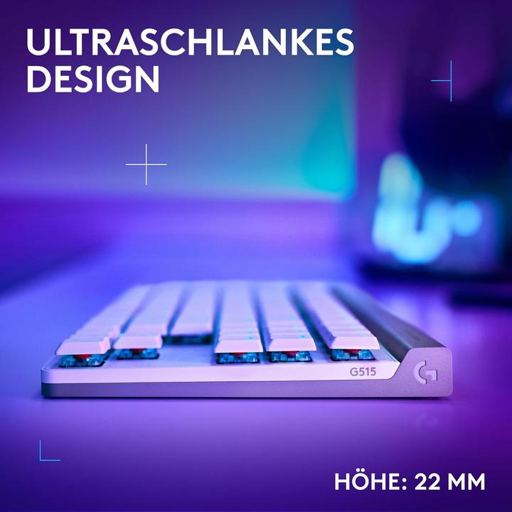 Produktbild Logitech G515 Lightspeed TKL (DE, Kabellos, Kabelgebunden)