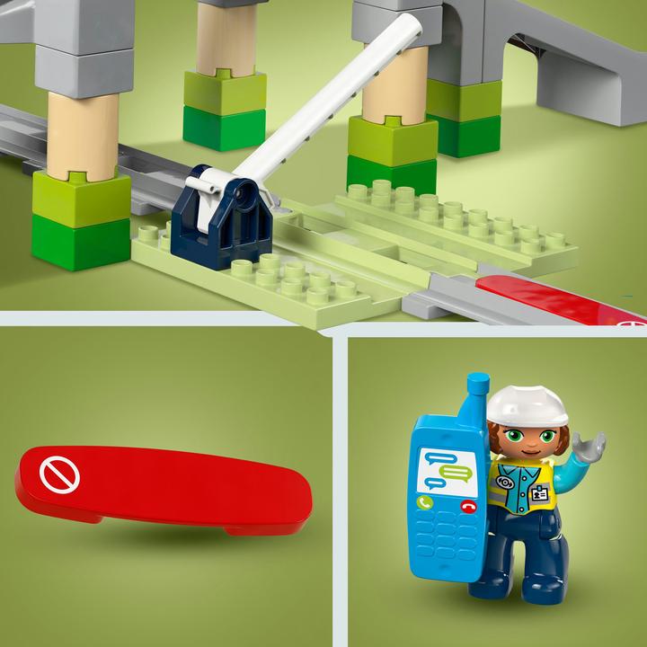 Actual product image LEGO Railway bridge and rails - extension set (10426)