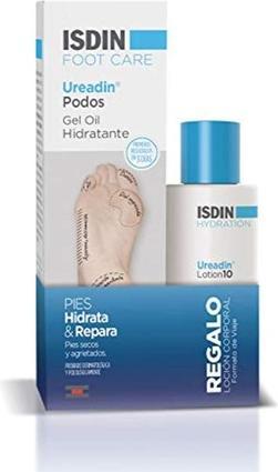 Image du produit Isdin Ureadin Podos Gel Oil Hydratant pour pieds secs et fendillés 75ml - Pack de 2 (Bain de pieds, 75 ml)