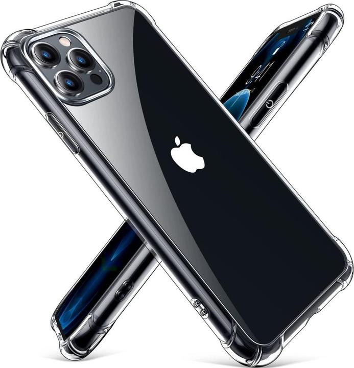 Actual product image Screenguard Apple iPhone 11 Pro Max Case Crystal Soft Airbag Bumper (Apple iPhone 11 Pro Max)