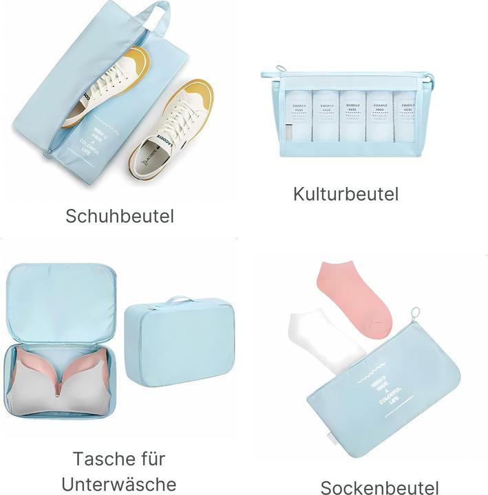 Actual product image Hermex Suitcase organiser set