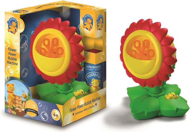 Actual product image Pustefix Soap bubble machine "Sunflower"