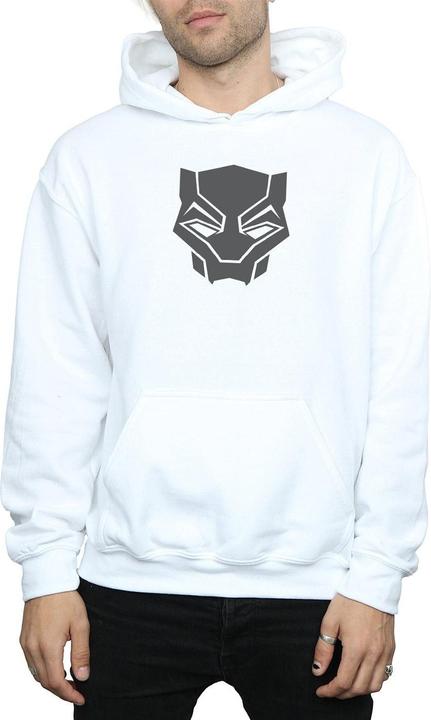 Actual product image Mens Black Panther Black On Black Hoodie (M)