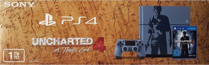 Actual product image Sony Playstation 4 Uncharted 4 Limited Edition, 1TB