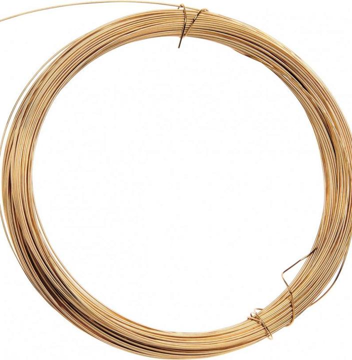 Actual product image hobbytime Brass wire 0,6mm 10m (10 m)