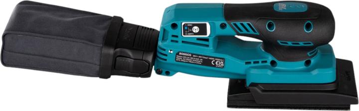 Actual product image Makita BO 005 CGZ01 Cordless orbital sander 40 V max. 80 x 130 mm 3.0 mm stroke Brushless + Makpac - (Eccentric grinder)