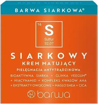 Produktbild Barwa Sulphur Mattifying Cream 50Ml (50 ml)