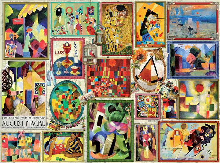 Actual product image Grafika Puzzle 2000 pieces Famous Pictures (2000 pieces)