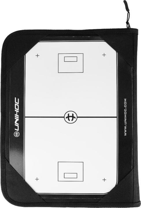 Produktbild Unihoc Coach Mappe DARK LINE schwarz mit Taktiktafel (One Size)