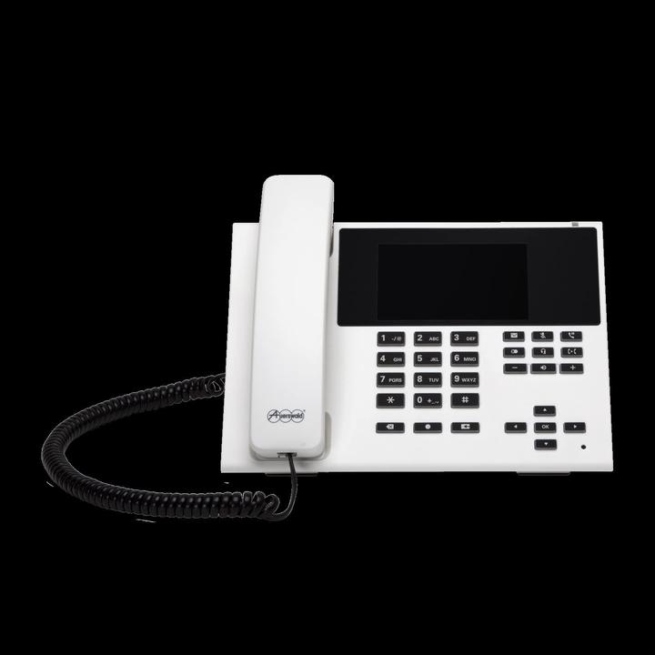 Actual product image Auerswald COMfortel D-400 white SIP telephone, with expansion option