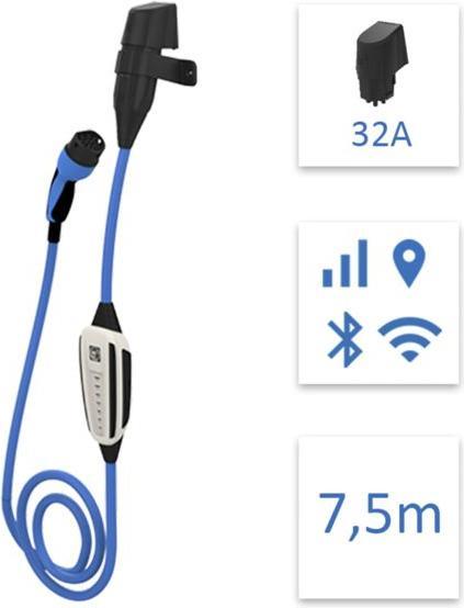 Image du produit NRGkick KfW Max 7.5m GSM/GPS/SIM Verrouillage de protection,Prise murale32A (Type 2, 22 kW, 32 A, Type 2)
