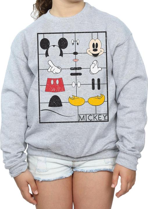 Image du produit Disney - Sweat MICKEY MOUSE CONSTRUCTION KIT - Fille (140, 146)