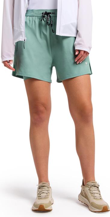 Immagine prodotto Witeblaze SULU Pantaloncino 2 in 1 da donna, verde verde Taglia: 42 (L, XL)