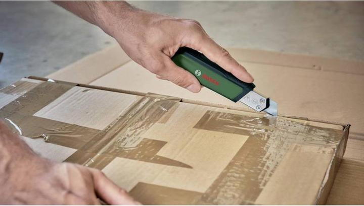 Actual product image Bosch Professional BOSCH cutter knife snap-off blades, 1600A032US, 18 mm, 10 pieces (Replacement blade)