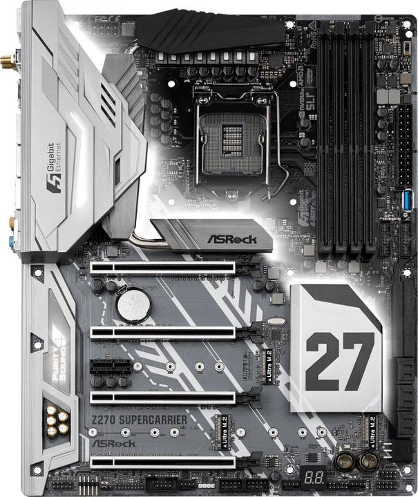 AsRock Z270 Supercarrier (LGA 1151, Intel Z270, ATX)