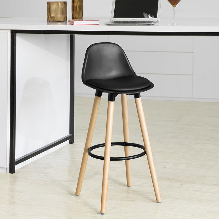 Actual product image SoBuy Bar stool with backrest