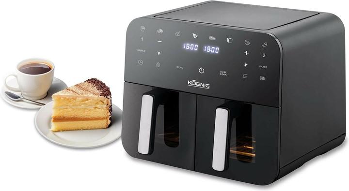 Produktbild Koenig Doppel-Heissluftfritteuse Quick & Pure 5