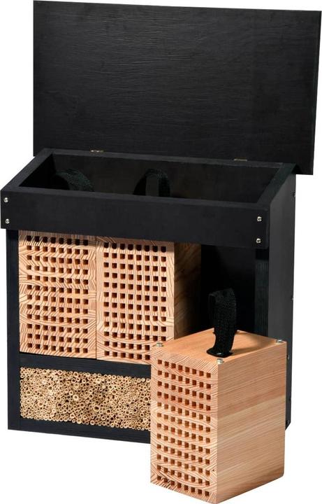 Produktbild Luxus-Insektenhotel Profi-Wildbienenhotel (Wildbienen, Grabwespen)