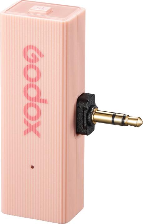Image du produit Godox MoveLink Mini Lightning Kit 2 2,4 GHz 1 récepteur et 2 émetteurs roses (Nouveauté)