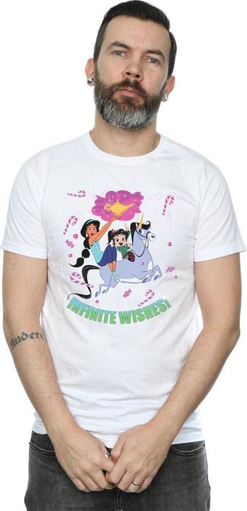 Immagine prodotto Disney Wreck It Ralph Jasmine And Vanellope Maglietta Uomo (4XL)