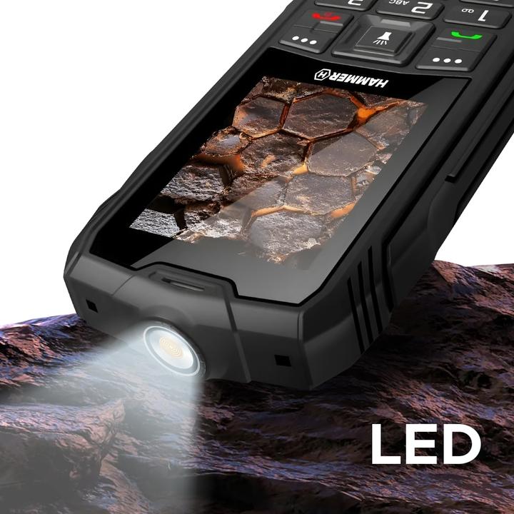 Image du produit Myphone Stossfestes Tastenhandy Akku 3000mAh IP68 SOS-Taste (2.40", 4G)