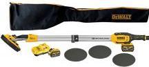Actual product image DeWalt wall sander 18V 2x6Ah (Long-neck sander)