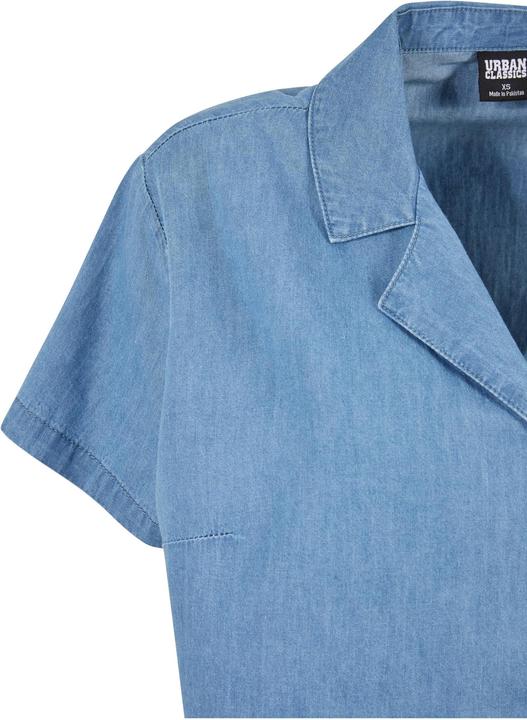 Produktbild Urban Classics Ladies Light Denim Resort Shirt (3XL)