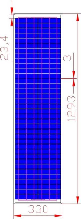 Produktbild Sumatrix Solarmodul Sunguide SG55 (60 W, 5.50 kg)