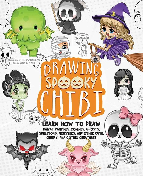 Immagine prodotto Drawing Spooky Chibi (Inglese, Tessa Creative Art)