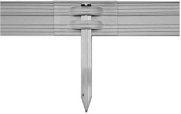 Image du produit Green Split Bordure de pelouse ultra-résistante en aluminium 10-14-24 cm (100 cm)